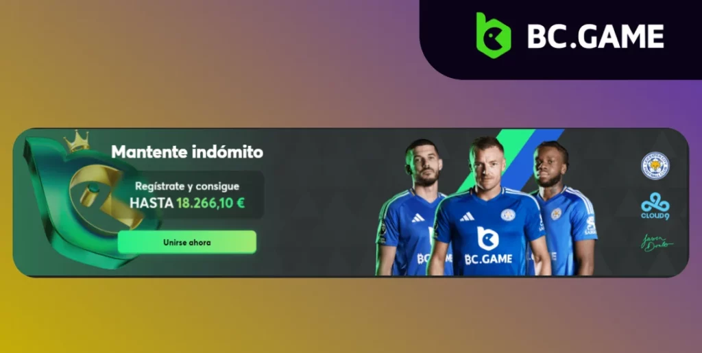 Oferta de bienvenida de BC Game